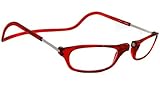 Clic Magnetic Reading Glasses Red (2.00)
