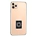Labobbon Radiation Protection Shield Sticker, EMF Blocker for Cell Phone/Laptop, Protect You and Your Family from Radiation | 1.6 x 1.23 inches, Black
