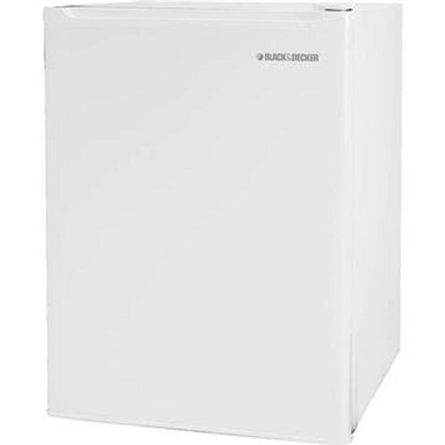 Black and Decker 2.7 CU FT Mini Refrigerator White