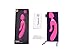 G-Spot Vibrator Waterproof Rechargeable Dildo Vibrator Adult Sex Toys for Women - Silicone Clitoris Vagina Stimulator Massager Sex Things for Couple-Pink