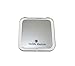 SKÖN lifestyle Missy 15X/1X Personal Compact Mirror - Powerful 15X magnification & traditional 1X mirror, Full 180 degree opening, Effortless magnetic closure and opening- Metallic Silver