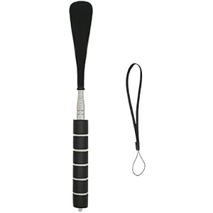 Shoe Horn Long Handle Retractable Telescopic Shoe Horn Puller,Adjustable Shoe Aids Helper for Travel Home Daily Use