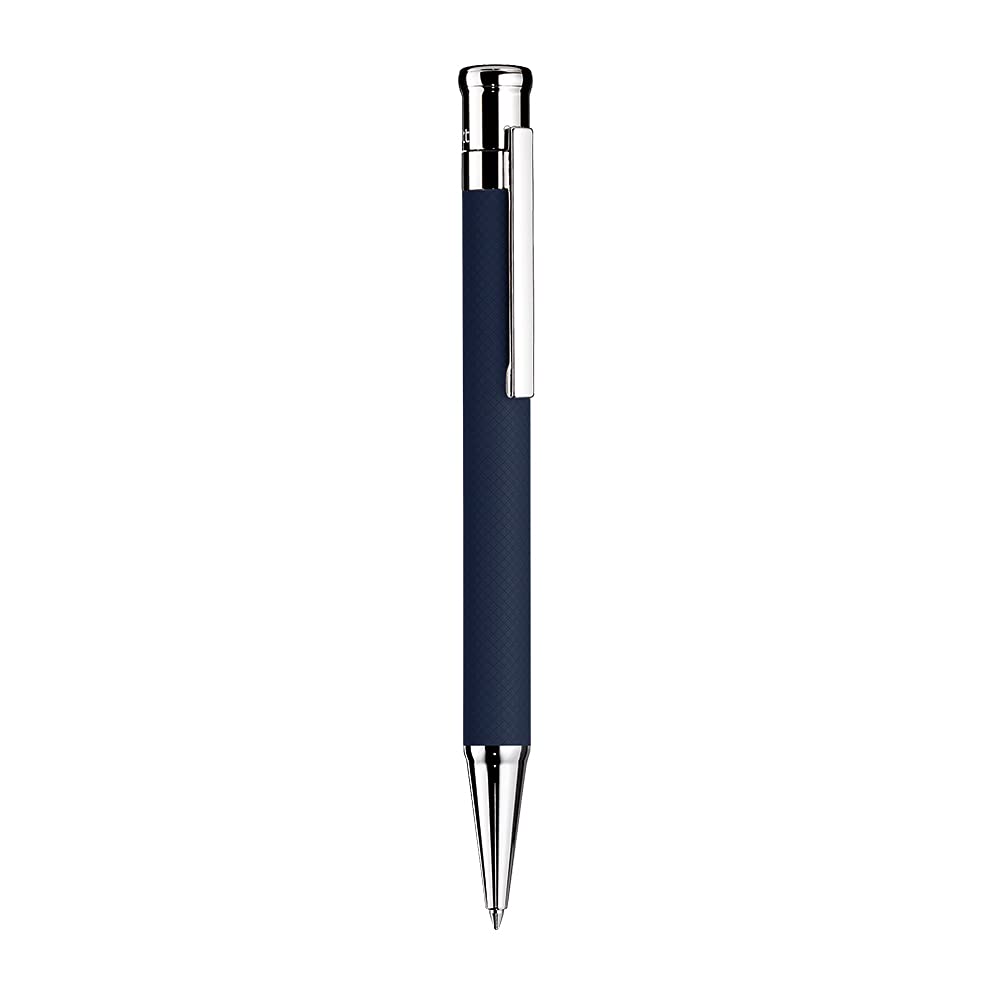 Otto Hutt Design 04 001-11250 Ballpoint Pen Chequered Midnight Blue 13.3 cm Multi-Coloured