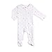 aden by aden + anais Baby Long Sleeve One-Piece, Stars/Pink, 6-9M