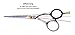 Got Glamour Cobalt Molybdenum Right-Handed Hair Cutting Scissors, 5.25