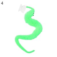 khkadiwb Toys Repair Tool & Novelty & Gag Toys2Pcs Funny Twisty Worm Twist Wiggle Moving Sea Horse Kids Trick Toy Magic Prop - Green