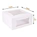 Fit Meal Prep 25 Pack Cake Boxes with Window 8 x 8 x 4 Inches Auto Pop-Up White Bakery Containers for Dessert, Cookies and Pastries, Treat Boxes Gift Packaging Boxes for Valentine's Day, Christmas