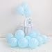 LOKMAN 100Pcs 10 Inch Pastel Blue Party Balloons for Wedding, Baby Shower, Girls Birthday Party Decoration. 10 Inch