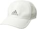 adidas mens Superlite Pro Relaxed Adjustable Performance Cap, White/Silver Reflective, One Size