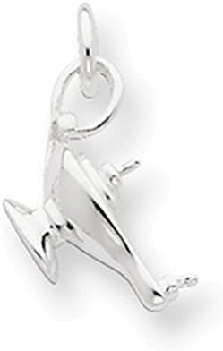 Sterling Silver Aladdin's Lamp Charm