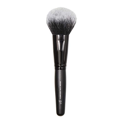 e.l.f. Cosmetics Flawless Face Brush, Provides Soft, Natural Looking Coverage, Synthetic Bristles