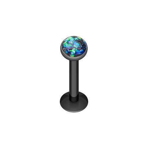 Colorline opal glitter shower dome 316l surgical steel …