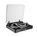 Audio-Technica AT-LP60BK-USB Fully Automatic Belt-Drive Stereo Turntable (USB & Analog), Black