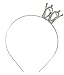 Elegant Birthday Crown, Tiara and Headband for Girls and Women - Queen-Inspired Silver Crowns for Parties and Celebrations