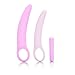 CalExotics SE-4805-10-3 Inspire Silicone Waterproof Vibrng Dilator Kit with Removable Wireless Stimulator, Pink, 3pcs