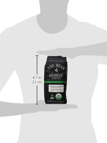 The Bean Coffee Company Organic Decaf El Grano Suave (Classic Colombian Excelso), Medium Roast, Whole Bean, 16-Ounce Bag