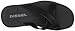 Diesel Men's Plaja Wash Slide Sandal, Black, 12.5 M US
