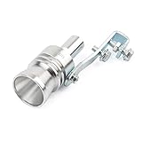 Aluminum BOV Blow-off Valve Simulator TUTOOLS Turbo Sound Whistle Turbo Sound Exhaust Pipe (XL)