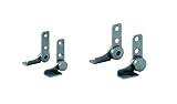 Friction Hinge, 430 Stainless Steel, 1-1/4