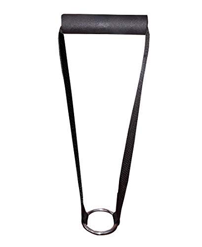 Shihan Kettlebell/Olympic weight Lifting Strap Portable Weight Capacity 50kg with 3 inch diameter Ring that uses Olympic weight plates as Kettlebells