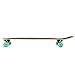 SANVIEW 42inch Complete Bamboo Longboard Skateboards Cruiser Green