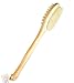 HEALTHY ORIGINAL BODY BRUSH from Sublime Beauty. Long Handle, Natural Bristles, Ancient Art for Circulation & Glowing Skin.