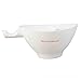 MAXFASHION Med White Anti-Soggy Cereal Bowl With Ergonomics Handle Design 'n Grip