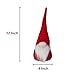 GMOEGEFT Swedish Tomte Christmas Gnome Plush, Scandinavian Santa Gnome Holiday Home Decorations Table Ornament, 12 Inches - Set of 2(E)