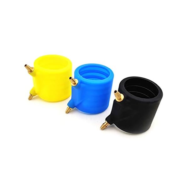 Tjian Gummi-Wasserkühlungsjacke für 3650 3660 3674 2835 2838 2840 bürstenlose Motor-Fernbedienung Schiff RC Boot – Bild 6