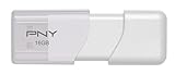 PNY Turbo 16GB USB 3.0 Flash Drive, Pearl White (P-FD16GTBOPW-GE)