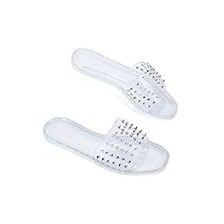 Cape Robbin Kamon Jelly Sandals Slides for