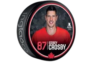 2026 Team Canada Olympics Inglasco Player Photo Souvenir Hockey Puck - Sidney Crosby
