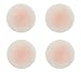 DaisyFormals Thin Pasties - Reusable Adhesive Silicone Nipple Covers for Women(2 Pairs Round)