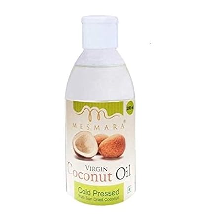 Mesmara Cold Pressed Extracted from Sun Dried Coconut Oil 200 ml