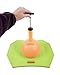 Flybar Pogo Ball for Kids, Jump Trick Bounce Board with Pump and Strong Grip Deck (Green Ozone)