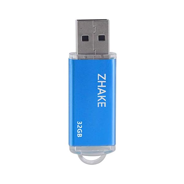 USB Sticks 32GB USB Memory Stick 2.0 Speichersticks 5 Stück Flash-Laufwerke mit Deckel, Pen Drives(5 Bunt: Schwarz Blau… – Bild 8