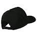 e4Hats.com NASA Logo Embroidered Patched Cap - Black OSFM