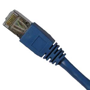 2Ft Cat.6A Shielded Patch Cable Molded Blue