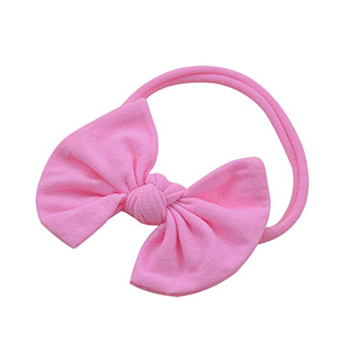 Baby Girl Headbands and Bows Girls Hair Elastic Bow Tie Bands - Infant Toddler Newborn Girl Hair Accessories (SW06) - Thumbnail 5