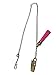 Zipper Genie with Suede Tassel Zipper Puller to Zip up Dresses and Boots (Pink)