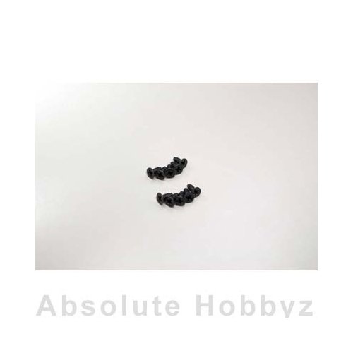 Kyosho TP Flat Head Screw(M3x8/10pcs)