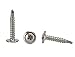 410 Stainless #10 x 1 Wafer Head Philips Self Drilling Sheet Metal Tek Screws, (1/2
