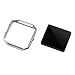 Shareconn Replacement Accessory Steel Frame for Fitbit Blaze Smart Watch Silver