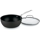 Cuisinart 635-24 Chef's Classic Nonstick Hard-Anodized 3-Quart Chef's Pan with Cover