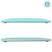 iBenzer - Soft-Skin Smooth Finish Soft-Touch Plastic Hard Case Cover for Macbook 12'' inch Retina Display [Gold, Space Gray, Silver], Turquoise MM12TBL