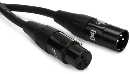 Hosa HMIC-020 REAN XLR3F to XLR3M Pro Microphone Cable, 20 feet