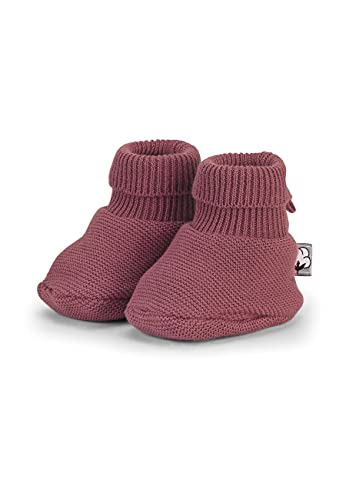 Sterntaler Baby GOTS Chaussures en tricot unisexe, Rose, 14 EU