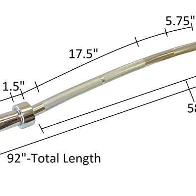 Ader Sporting Goods 92" Olympic Barbell Bar 2" Sleeve 800 lb Capacity Chrome Mega Ox
