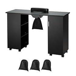 VEVOR Manicure Table, Nail Table Station with