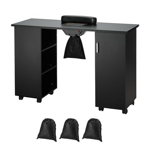 VEVOR Manicure Table, Nail Table Station with